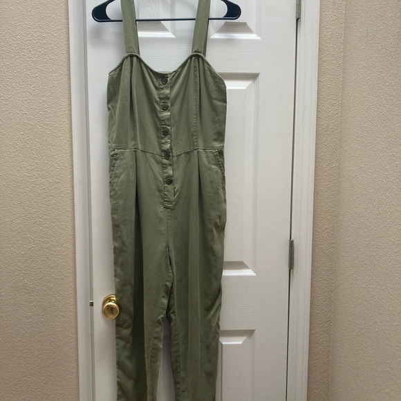 Velvet heart olive green jumpsuit size XS - Picture 4 of 5